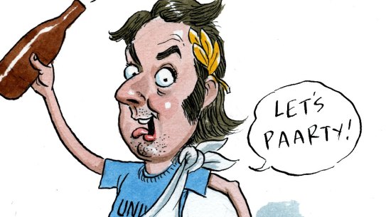 Nick Moore.  Illustration: John Shakespeare