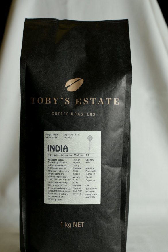 Toby's Estate India Monsoon Malabar coffee