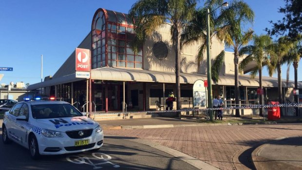 The scene of the shooting at Warners Bay.