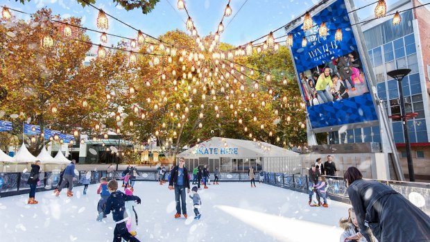 Festive occasion: Garema Place will be transformed into a winter wonderland in June and July.