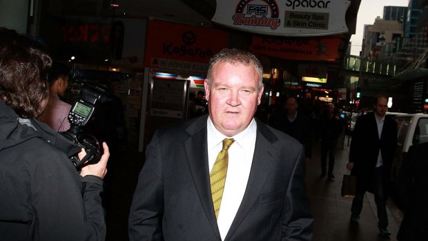 CFMEU NSW secretary Brian Parker was a key figure in the accusations made against Cbus.