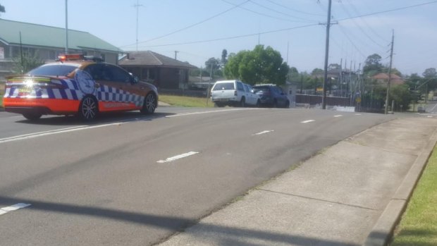 Police have set up a crime scene on Smith Street in South Penrith.
