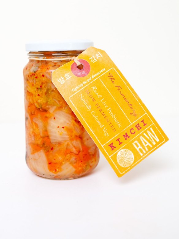 The Fermentary raw kimchi.
