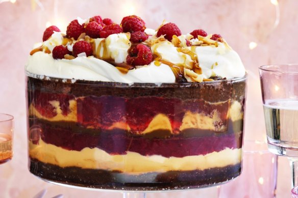 Custard, cake, fruit, booze – what's not to like?