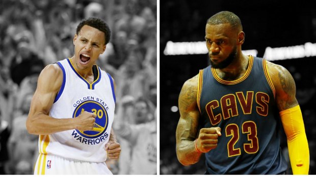 Who's the real MVP? Steph Curry or LeBron James.