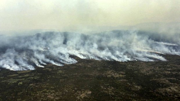 Queensland crews are on their way to Tasmania as fires burn out of control in  the state's north-west.