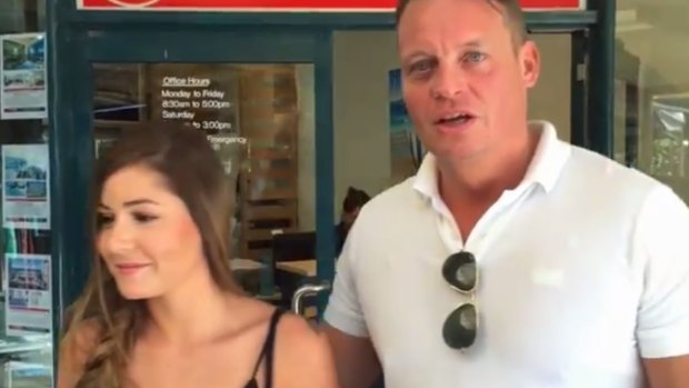 Natalie Amyot and Andy Sellar appear in a Youtube video admitting to a viral hoax in which Amyot posed as a pregnant French tourist.