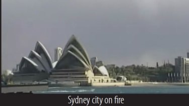 Sydney on fire from 'Inspire' magazine.