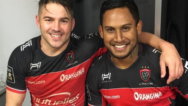 Surplus to requirements: Drew Mitchell and Ben Barba.