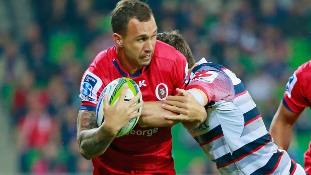 High hopes: Quade Cooper's plans are still uncertain.
