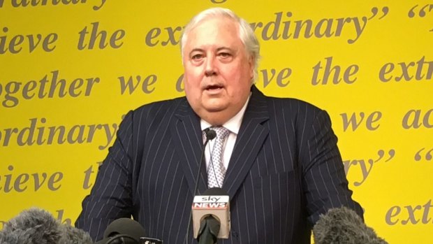 Creeks around Clive Palmer's nickel refinery have showed excessive levels of ammonia.