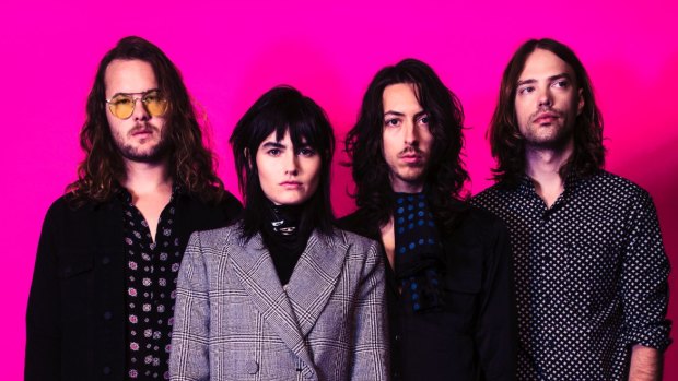 Sydney rock and roll band The Preatures. 