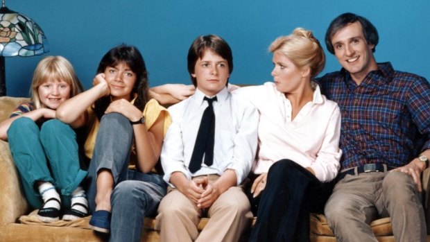 The Keatons, from Family Ties: 