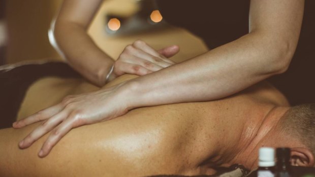 Under investigation: A massage parlour is under investigation after a youth worker claimed he was offered sexual services.
