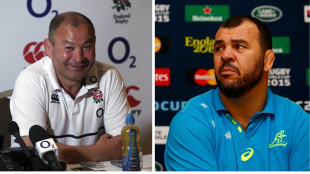 Tale of two coaches: Eddie Jones got the better of Michael Cheika this year.