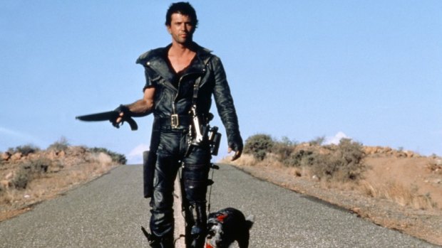 Mel Gibson in Mad Max. 
