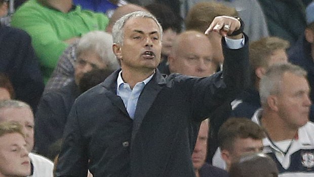 Special One: Chelsea manager Jose Mourinho tries to change things up against Southampton. 