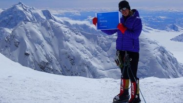 Maria Strydom suffered severe altitude sickness while climbing Mount Everest.