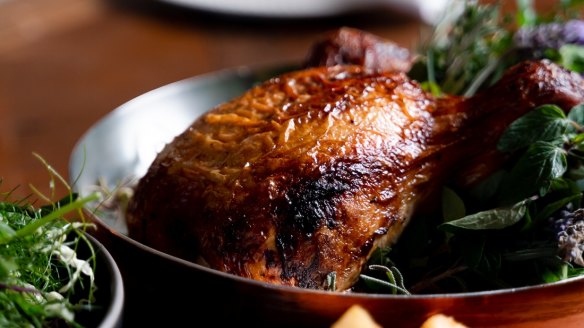 Epocha's Sunday roast is more than that, with three courses for $65.