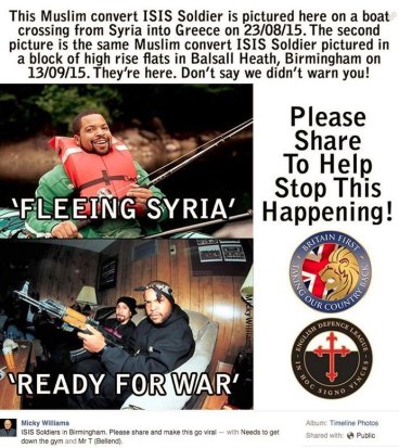 Rap And Film Star Ice Cube Mistaken For Isis Fighter By Thousands
