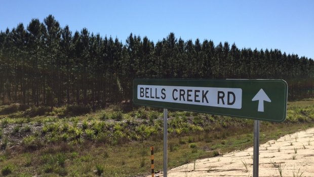 Bells Creek Rd will run from the Bruce Highway.