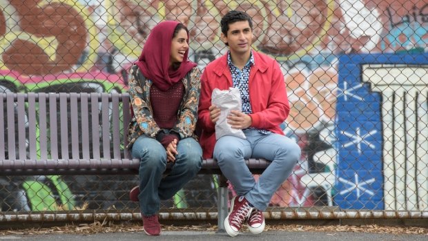 Both nominated: Sawires as Dianne and Osamah Sami as Ali in ''Ali's Wedding''.