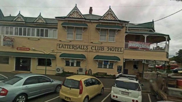 Pittsworth's Tatteraslls Club Hotel.