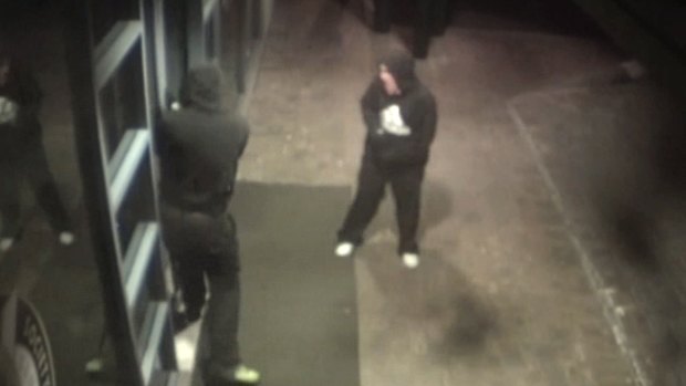 up to three people are wanted over an attempted robbery at a Kambah club.