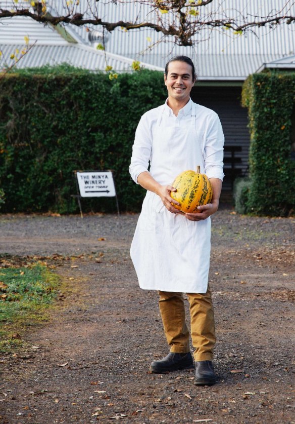 Tobin Kent outside his 12-seat restaurant, Moonah