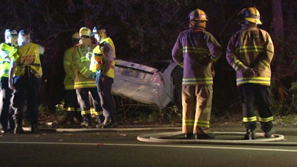 Sarah Durazza died when her car hit a tree.