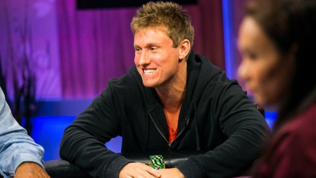 Poker player "Aussie" Matthew Kirk.