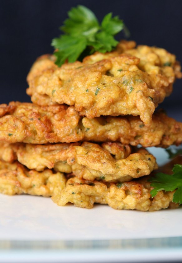 Simple, anytime food: Pumpkin fritters.