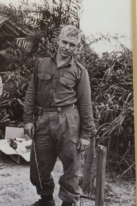 Doug Callum in Vietnam in 1968.