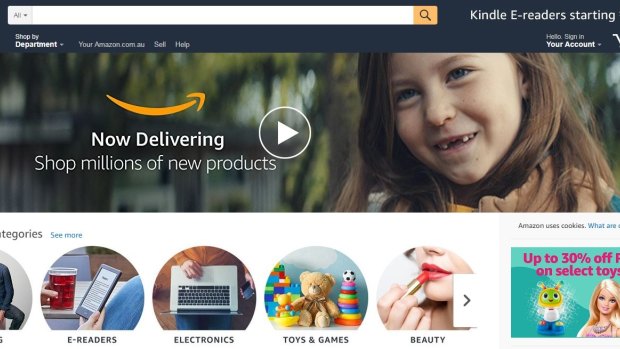 Amazon Australia is open for business.