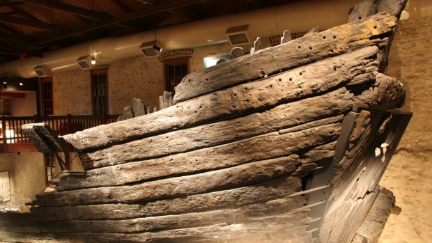 The hull of the Batavia.