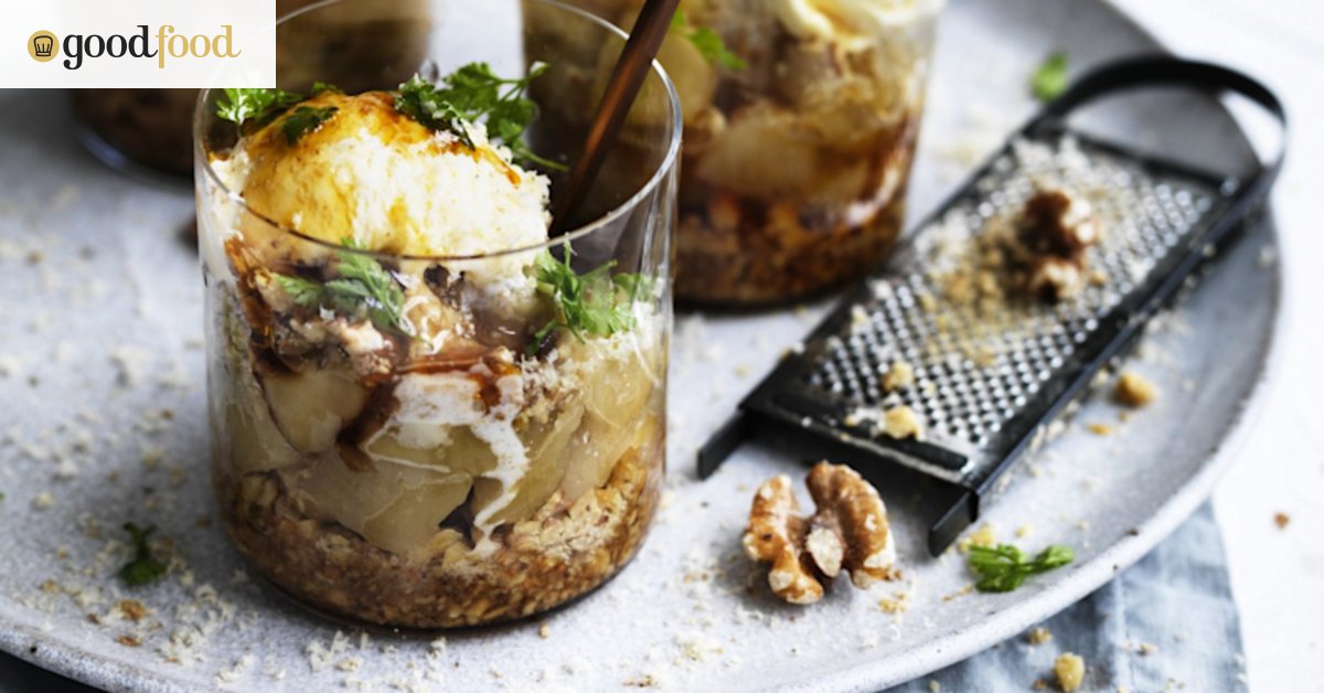 Maple, apple and walnut pots