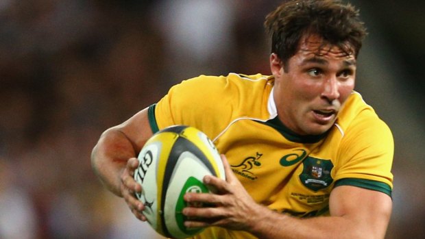Staying put: Nick Phipps has committed his future to the Wallabies. 