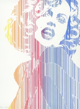 2003 Screenprint by Werner Berges named 'Marilyn II'