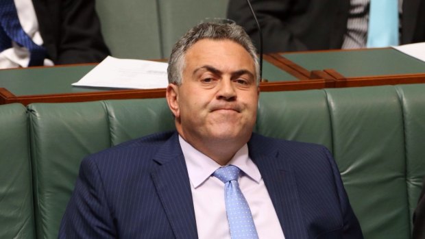 Treasurer Joe Hockey.