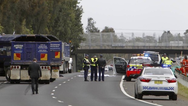 Aashima Goyal was struck by a truck and killed on the Princes Motorway at Dapto.