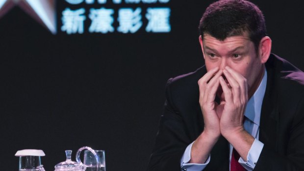 Nail-biting times: Crown's James Packer may have to change the conditions and betting criteria that he's already agreed with the NSW government. 