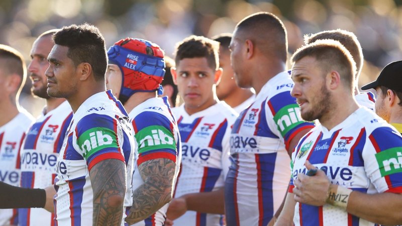 Don't mention the streak: Newcastle Knights players ignore unwanted club record