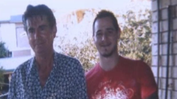 Balcony fall victim Phillip Koklas (right) with his father Peter.