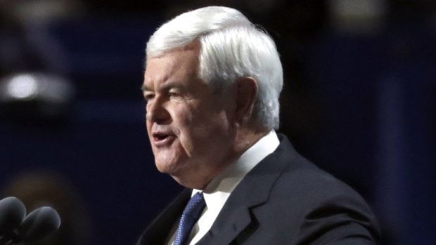 Newt Gingrich fears Trump is on track to lose.