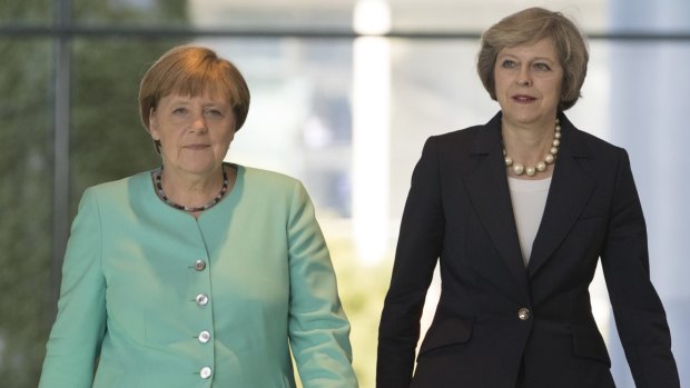 German Chancellor Angela Merkel and British Prime Minister Theresa May. Questions remain over how patient EU states will be with the UK if Article 50 is further delayed.