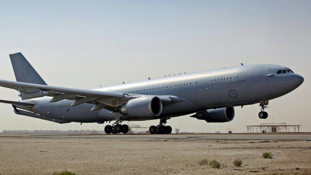 The RAAF's KC-30A VIP jet can carry up to 100 passengers across three classes. 