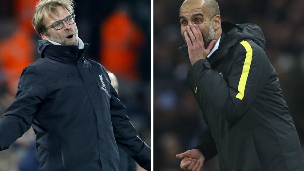 Masters of the game: Jurgen Klopp and Pep Guardiola.