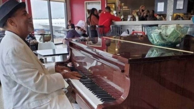 Tonee Valentine has been playing the piano since he was five years old.