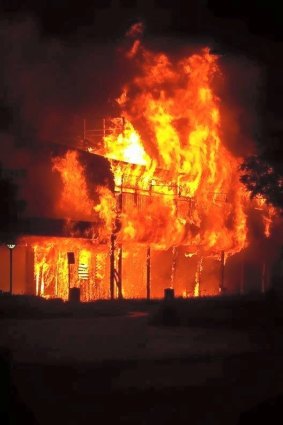 Gatton's Imperial Hotel, which burned down on Thursday, had been declared a fire risk just months ago.