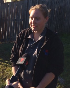 Briohney Felton describes the Beenleigh unit fire that cost a three-year-old boy his life on Monday night.
